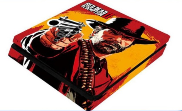 Autocollant PS4 Slim
